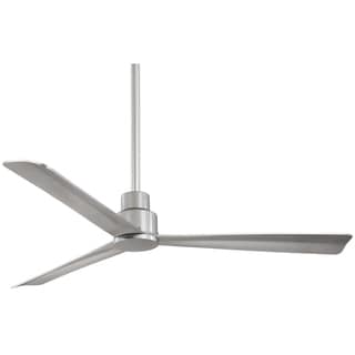 Minka Aire Simple Silver 3 Blade 52 Inch Ceiling Fan Outdoor