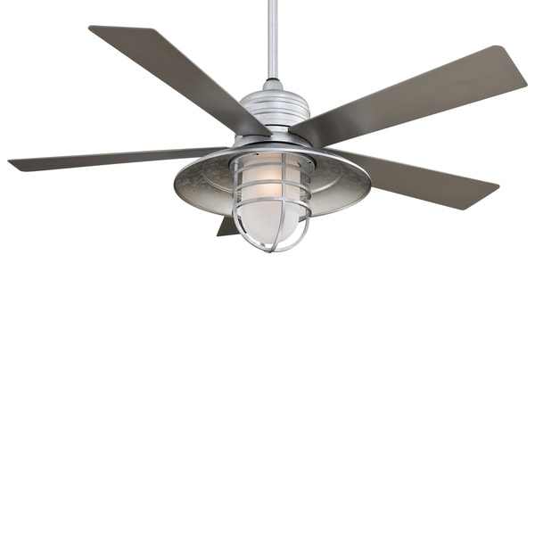 Minka Aire Rainman Galvanized Finish Ceiling Fan Free Minka Aire Rainman Galvanized Finish Ceiling Fan