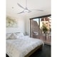 preview thumbnail 6 of 5, Minka Aire Light Wave White 3 Blade 52 Inch Ceiling Fan With LED Light