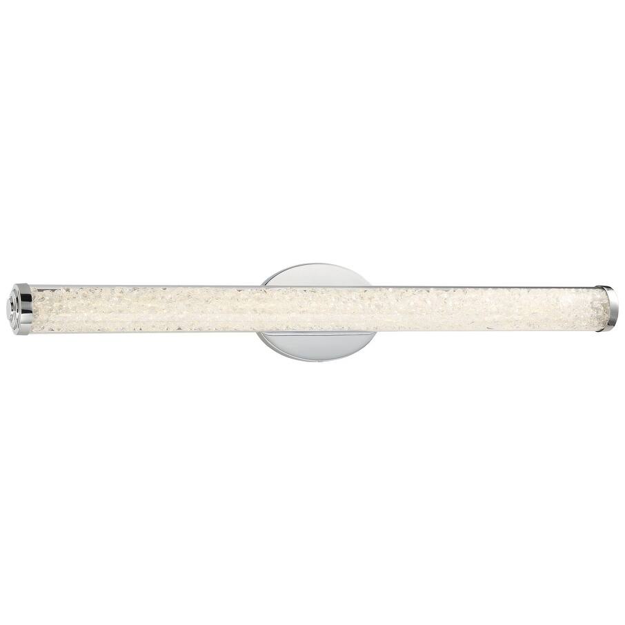 George Kovacs Diamonds Chrome And Clear Ac LED Bath Lamp