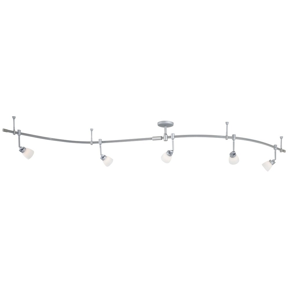 Gk Lightrail 5 Light 110 Line Voltage Monorail Kit Gk Lightrail 5 Light 110 Line Voltage Monorail Kit