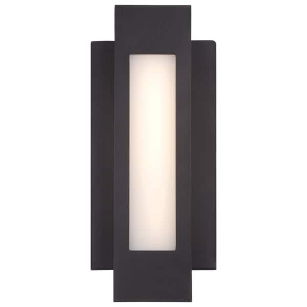 slide 1 of 1, Insert Pebble Bronze Wall Sconce by Minka