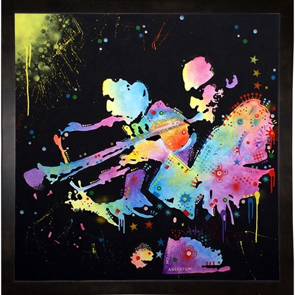 Miles Coltrane Framed Print 7.5"x7.5" by Dean Russo
