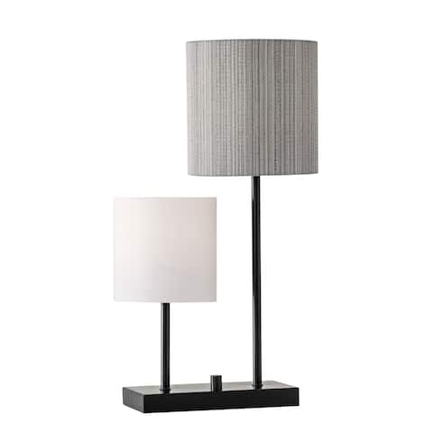 Modern Contemporary Lamp Shade Table Lamps Find Great Adesso Black Aubrey Table Lamp
