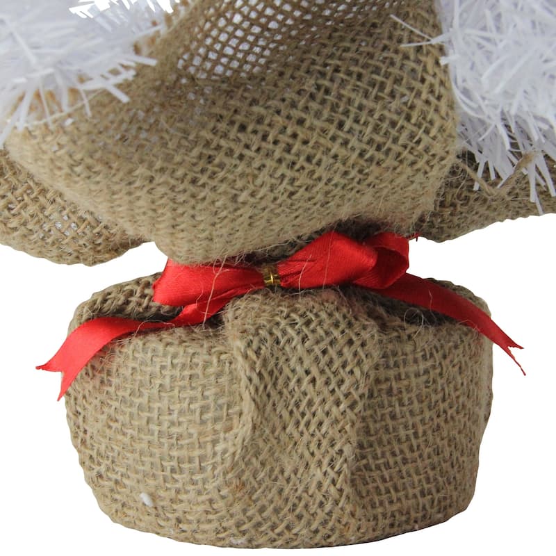 2' Medium Balsam Pine Burlap Base Artificial Christmas Tree - Unlit.