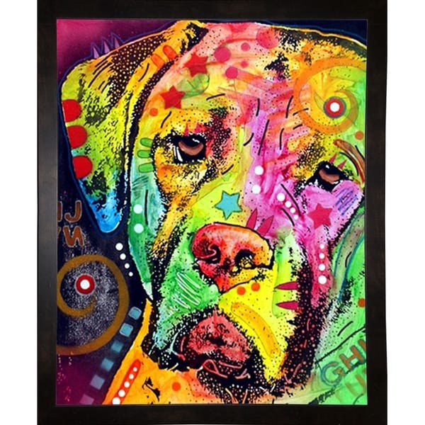 Mastiff Framed Print 7"x5.5" by Dean Russo