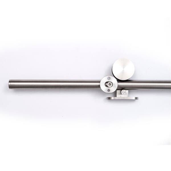 Shop Homcom Modern 6 6 Interior Sliding Barn Door Kit Hardware