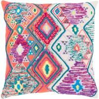 Shop Hasan Traditional Bright Orange Feather Down Or Poly Filled