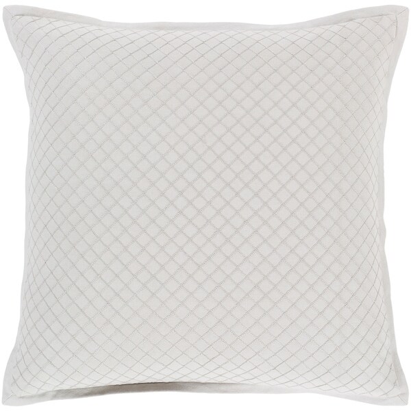 Sandra Geometric Sea Foam Feather Down or Poly Filled Throw Pillow 20-inch