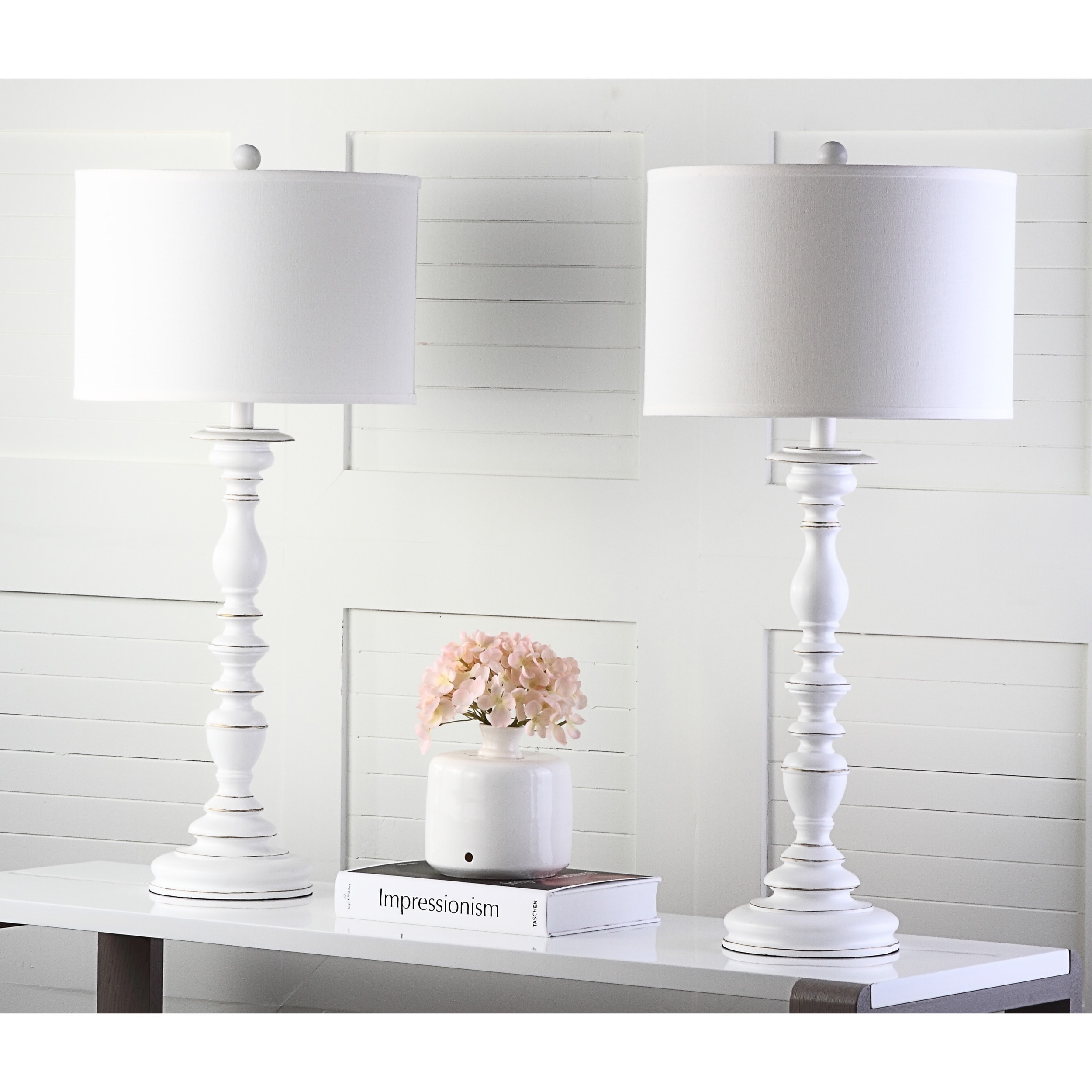 candlestick bedside lamps