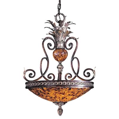 Minka Metropolitan Salamanca 3 Light Bowl Pendant