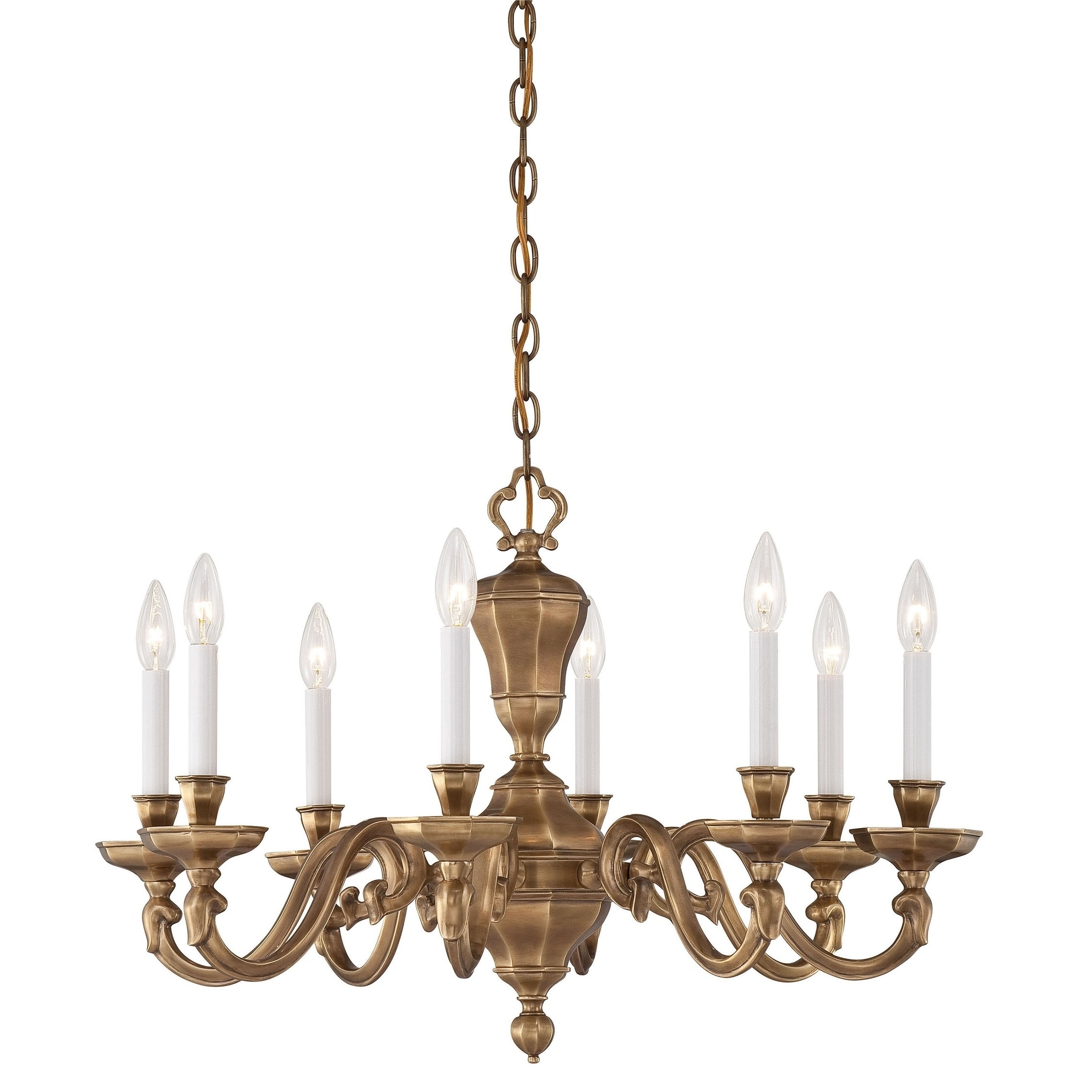 Casoria Vintage English Patina 8 Light Chandelier By Minka Metropolitan - Chandeliers For Bedrooms by Overstock.com