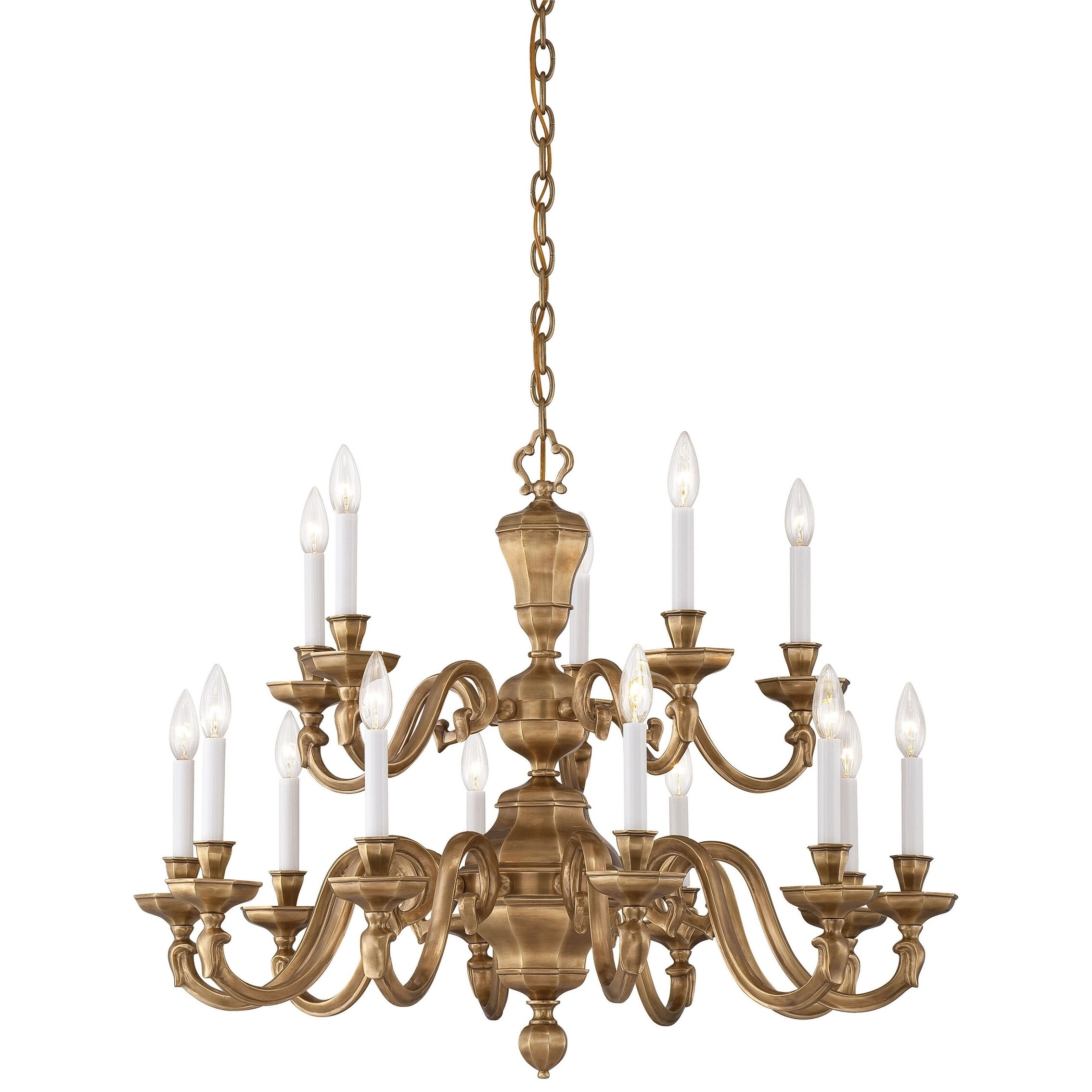 Casoria Vintage English Patina 15 Light Chandelier By Minka Metropolitan - Chandeliers For Bedrooms by Overstock.com