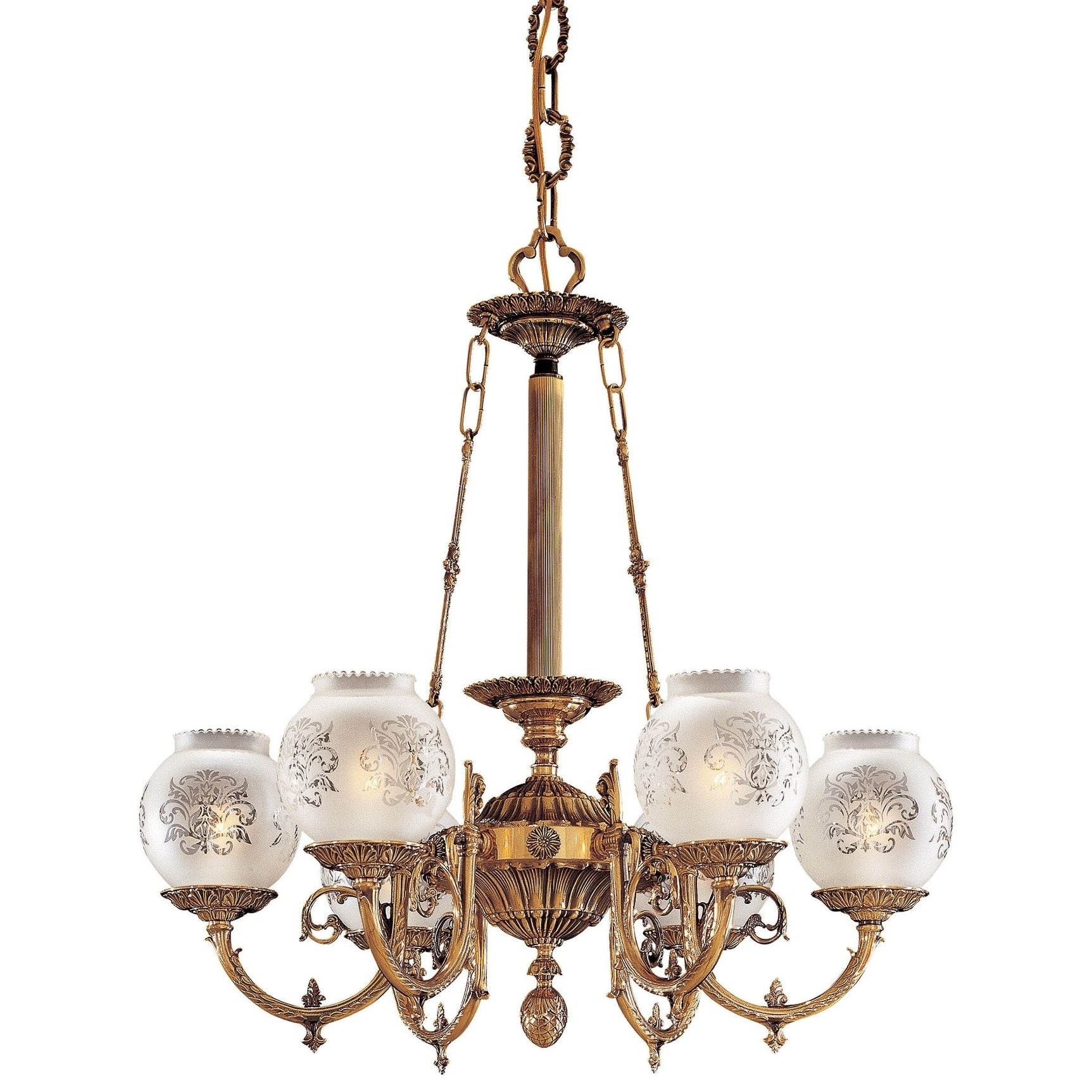6 Light Chandelier By Minka Metropolitan - Chandeliers For Bedrooms by Overstock.com