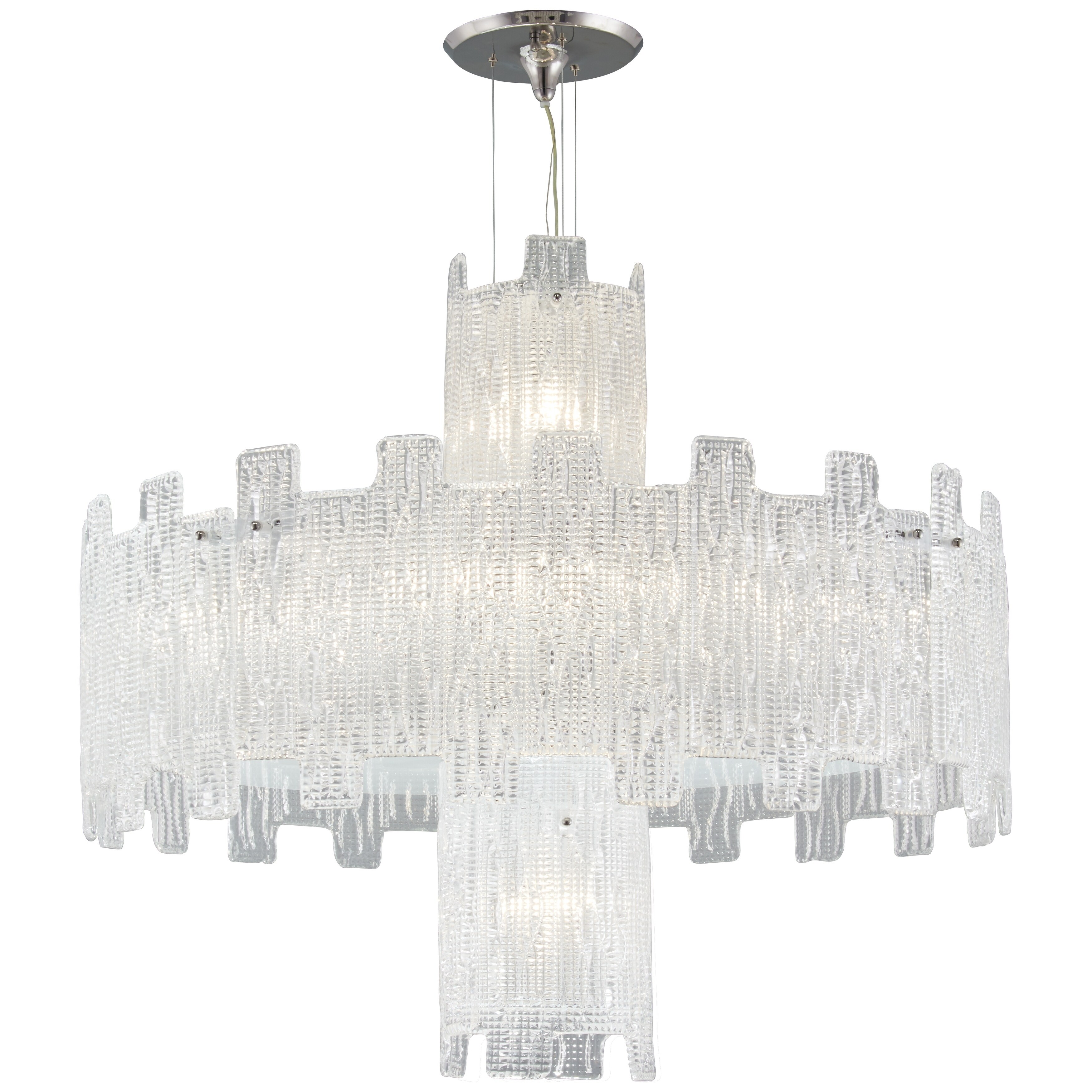 Clear Crystal Chandelier By Minka Metropolitan - Chandeliers For Bedrooms by Overstock.com