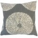 Talmai Ikat Down Filled Throw Pillow in Greystone - Thumbnail 0