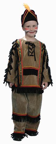 Deluxe Childrens Indian Boy Dress Up Set (size 2 18)