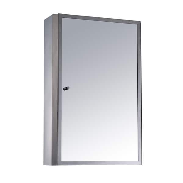 Stainless Steel Medicine Cabinet Bathroom Mirror With Shelves Medicine Cabinet Bathroom Mirror