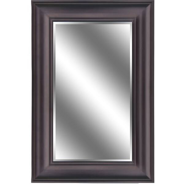 Reflection 24 X 36 1 Bevel Mirror 5 Oil Rubbed Bronze Bevel Mirror 5 Oil Rubbed Bronze