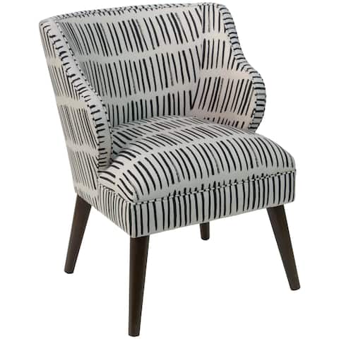Skyline Furniture Living Room Chairs Online At Our Skyline Furniture Modern Accent Chair In Dash Black White