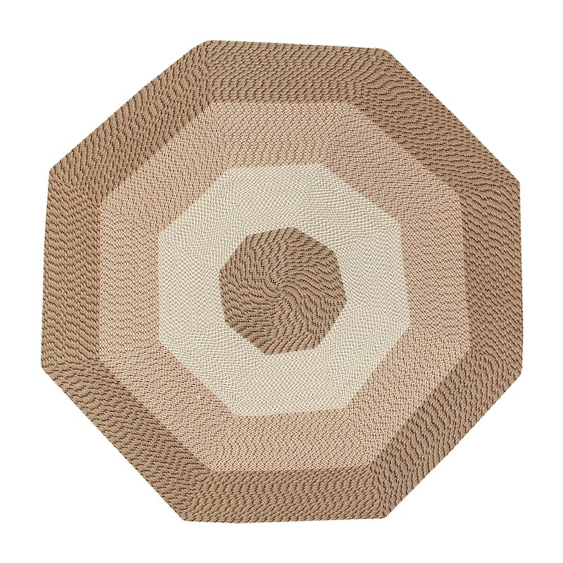 Better Trends Country Braid Reversible Area Rug