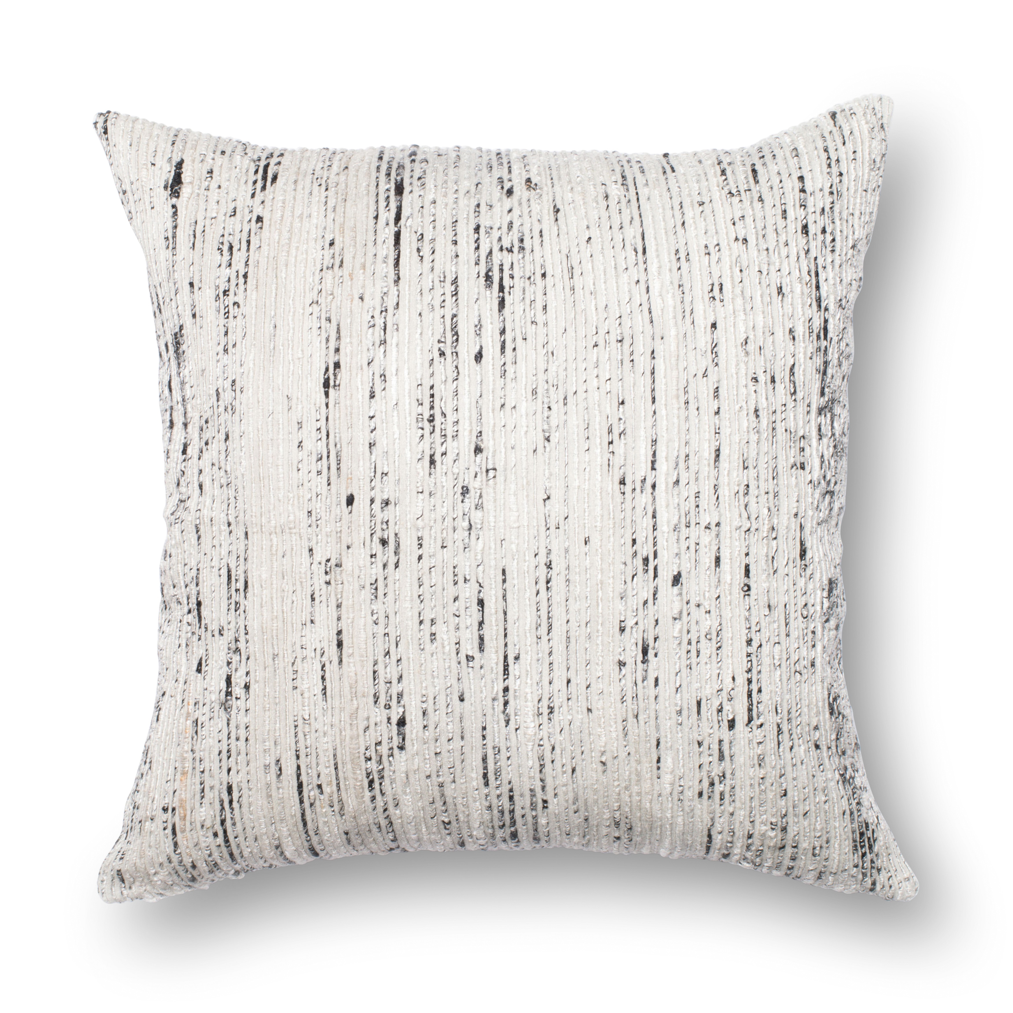 Silver and best sale white throw pillows