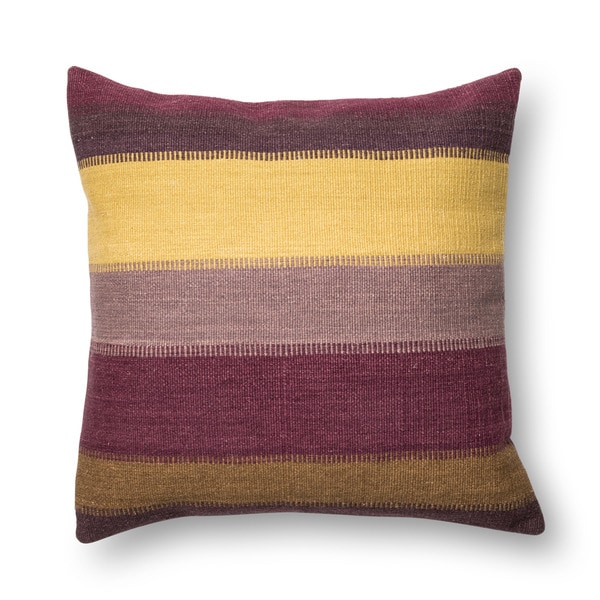 Plum colored throw online pillows