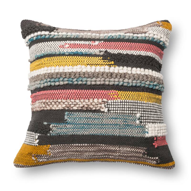 Woven Uptown Textured 22-inch Throw Pillow