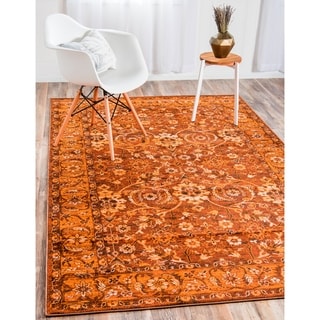 Unique Loom Bohemian & Eclectic Accent Polypropylene Transitional Rug ...