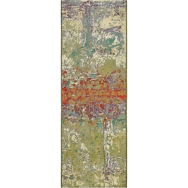 Unique Loom Outdoor Crumpled Area Rug