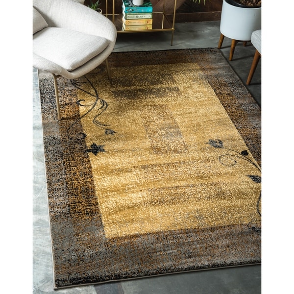 Unique Loom Excelsa Barista Area Rug