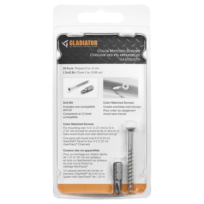 Gladiator GarageWorks Color Matched Screws (32-Pack)