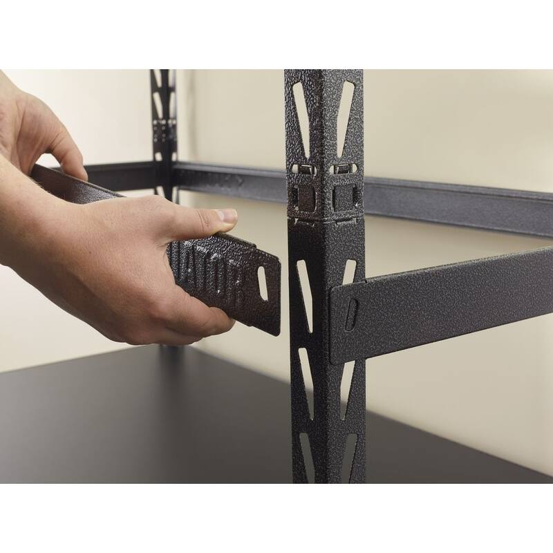 Gladiator GarageWorks 36" Wide EZ Connect Rack with Five 18" Deep Shelves - 36" w x 72" H x 18" D