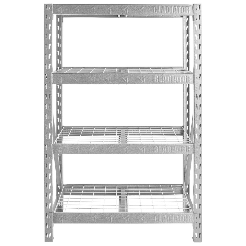 Shop Gladiator Garageworks 48 Wide Heavy Duty Rack With Four 18