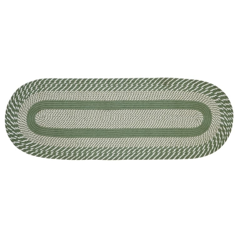 Better Trends Newport Braid Collection is Durable & Stain Resistant Reversible Indoor Utility Rug