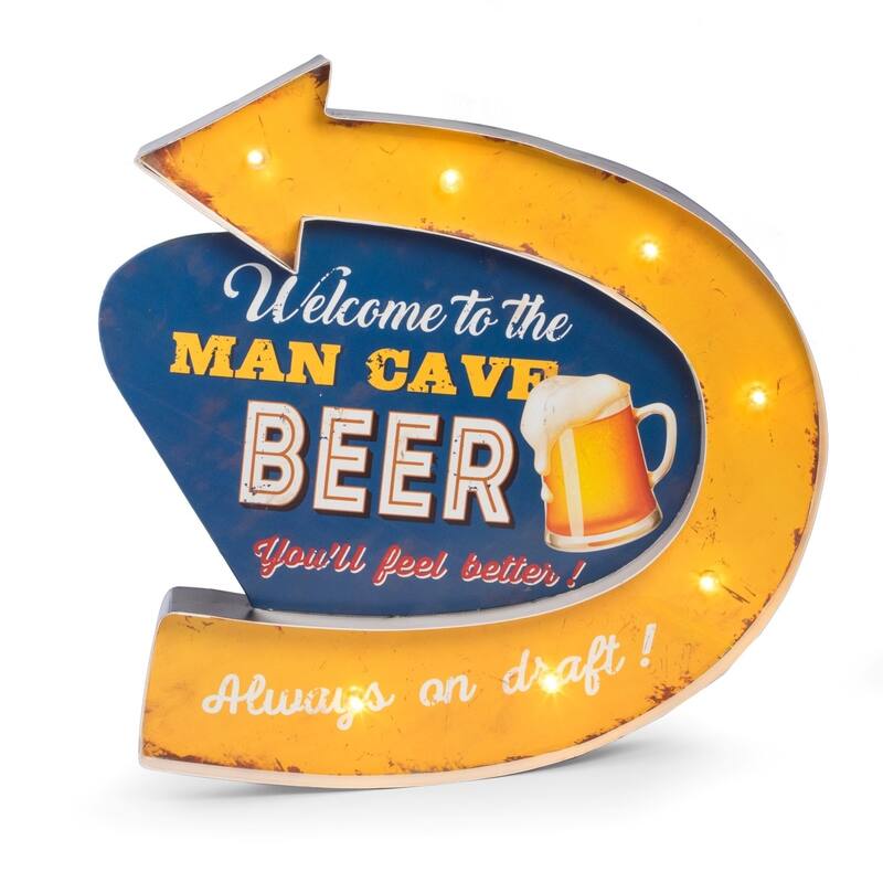 "Man Cave" Metal Sign