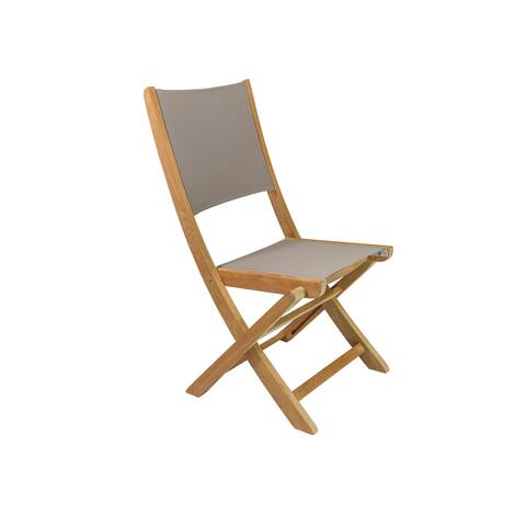 Stella Outdoor Teak Folding Chair