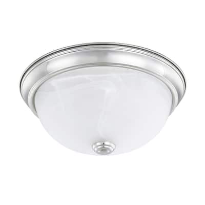 Capital Lighting Ceiling Collection 2-light Chrome Flush Mount