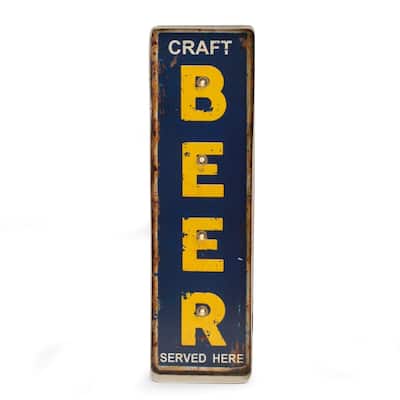 "Craft Beer" Metal Sign