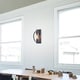 preview thumbnail 10 of 10, Anastasia Single Light Wall Sconce with Clear Glass Shade