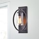 preview thumbnail 1 of 10, Anastasia Single Light Wall Sconce with Clear Glass Shade