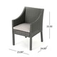 preview thumbnail 4 of 9, Giovani Outdoor 7-piece Rectangular Wicker Dining Set by Christopher Knight Home