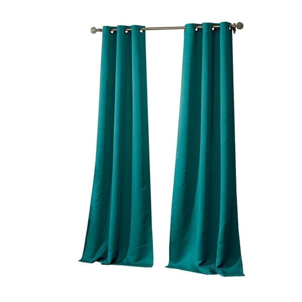 Shop Duck River Steyna Blackout Grommet Curtain Panel Pair Free