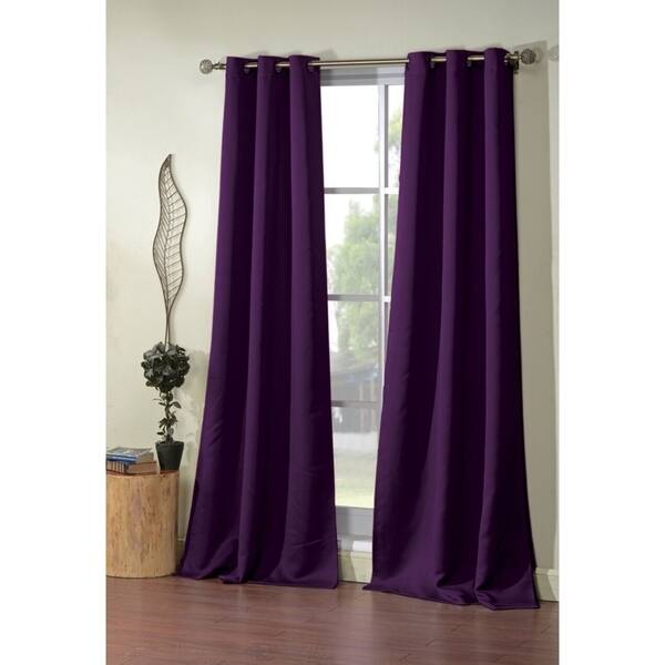 Shop Duck River Steyna Blackout Grommet Curtain Panel Pair Free