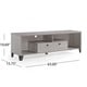 preview thumbnail 12 of 10, Celine Mid-Century Modern Faux Wood Entertainment Unit by Christopher Knight Home