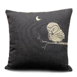 Vintage Home Decor Cotton Linen Throw Pillow Cover Animal Owl Vintage Home Decor Cotton Linen Throw Pillow Cover Animal Owl