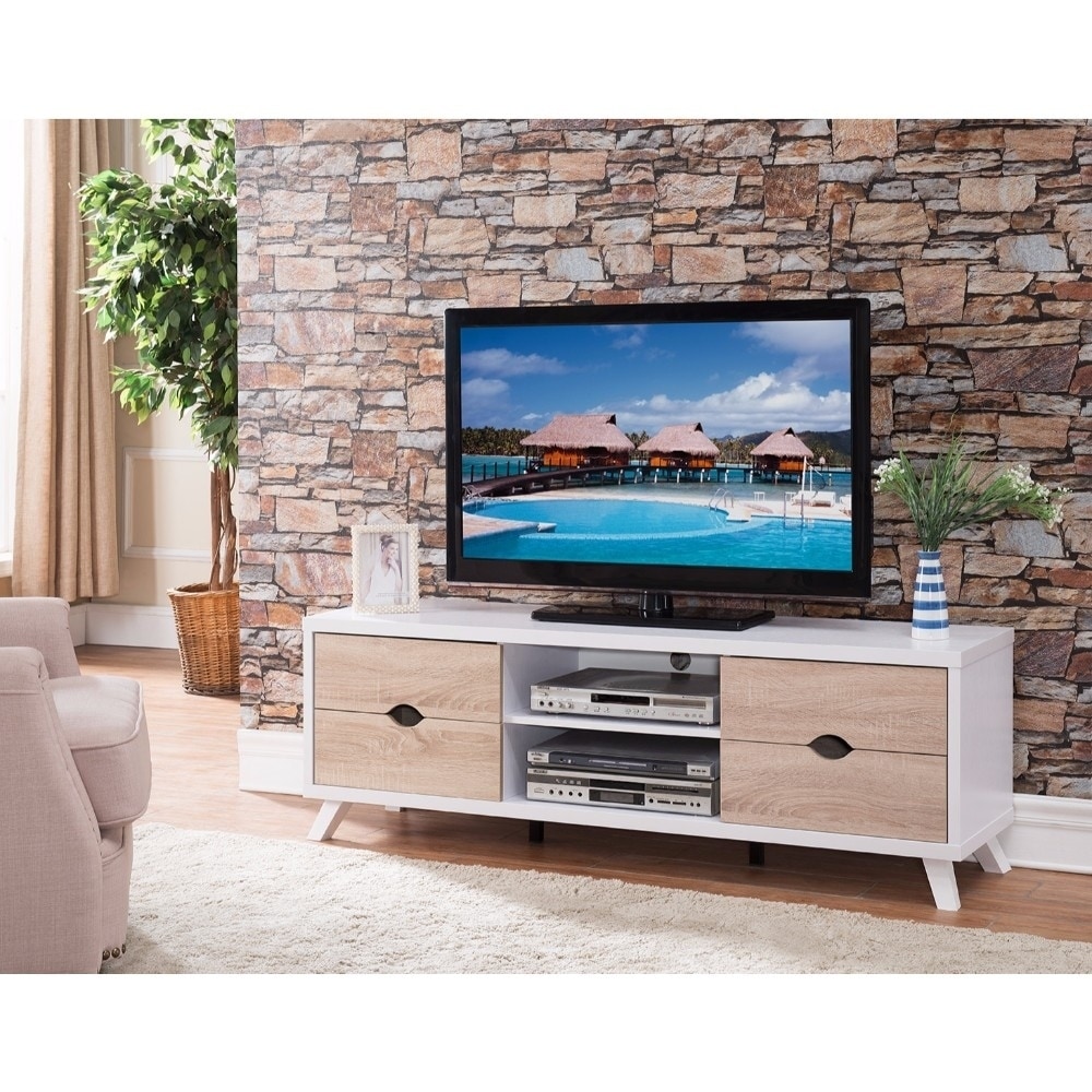 Featured image of post Modern Teak Wood Tv Stand - Metal tv tv stands units.