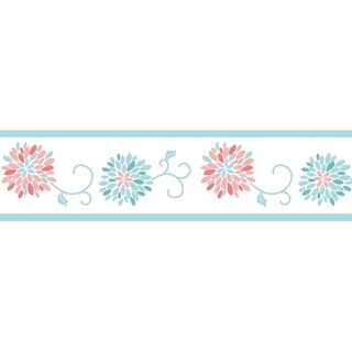 Sweet Jojo Designs Wall Paper Border for the Emma Collection - Bed Bath ...