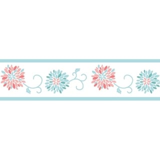 Sweet Jojo Designs Wall Paper Border for the Emma Collection