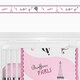 preview thumbnail 2 of 0, Sweet Jojo Designs Wall Paper Border for the Paris Collection